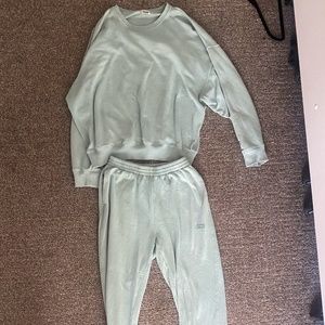 PINK matching sweat suit